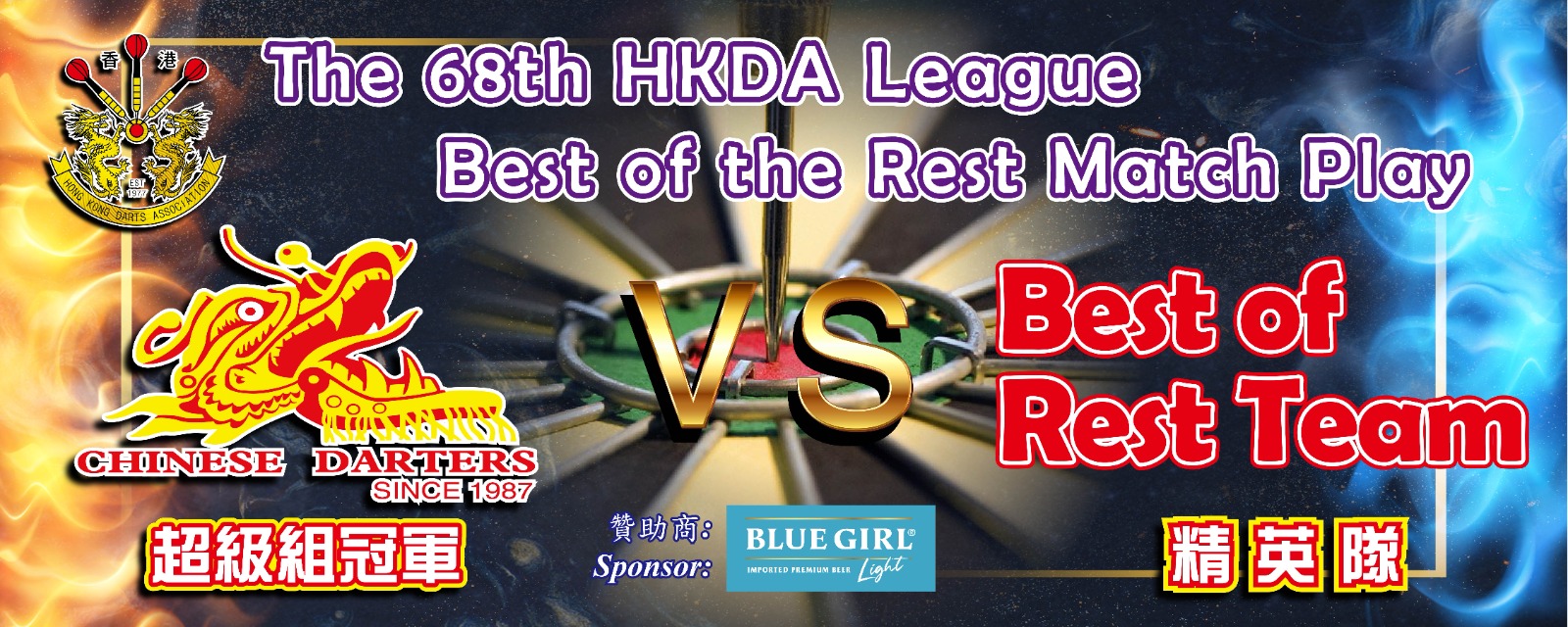 Hong Kong Darts Association A member of the World Darts Federation